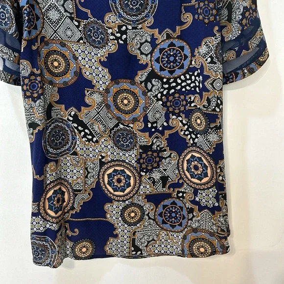 EKOUAER WOMENS SWIMSUIT BEACH COVERTUPS NAVY BLUE  SZ MD - Picture 4 of 9